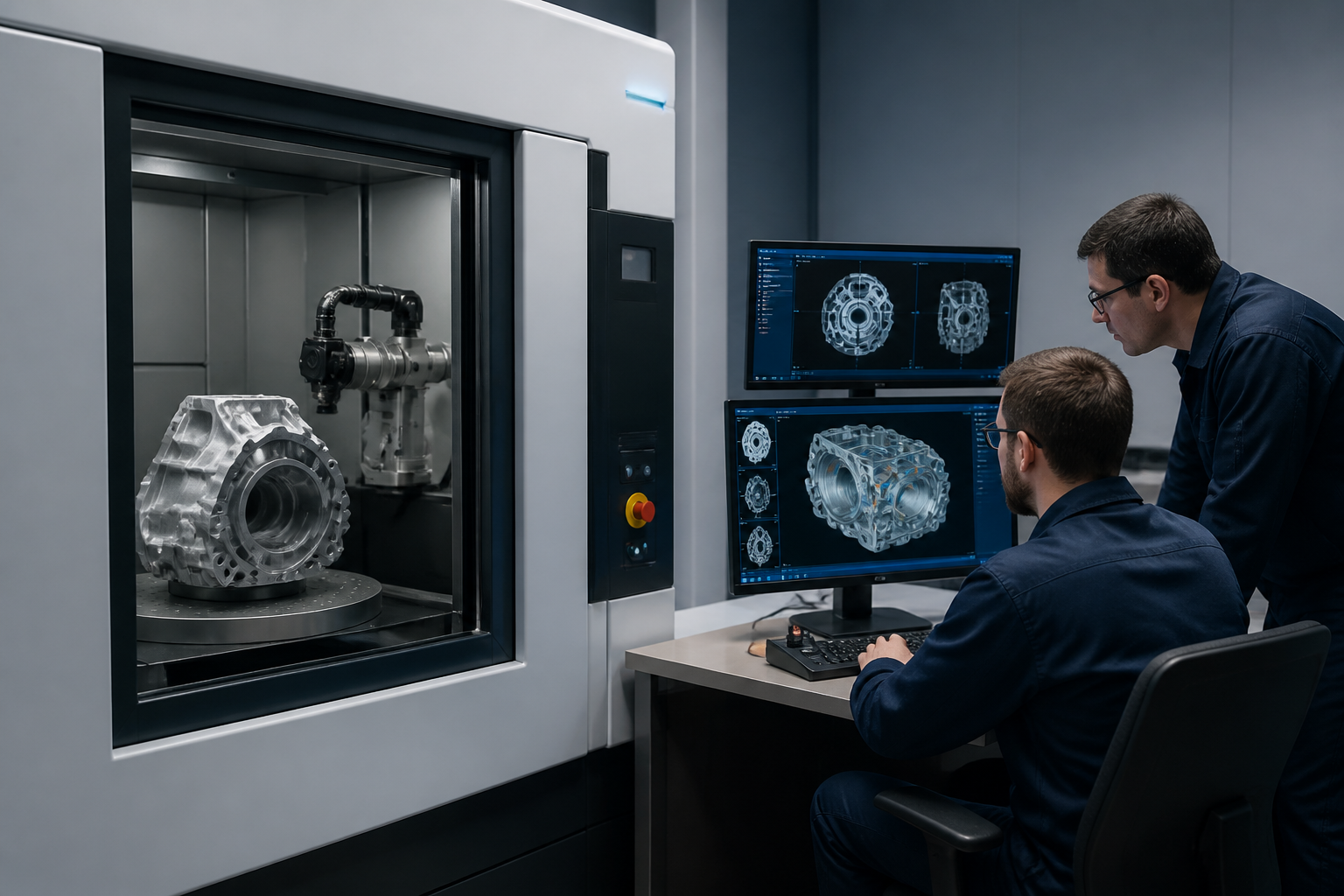 AI Vision + Industrial CT: Deteksi Cacat 10x Lebih Cepat